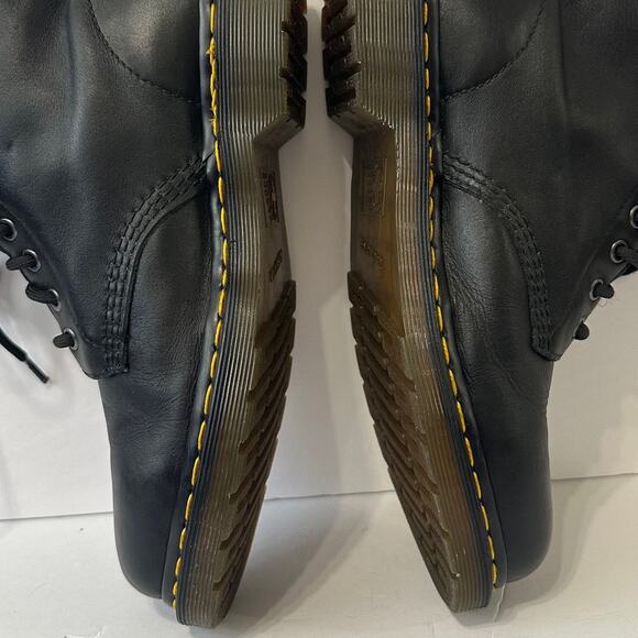 Dr. Martens Original 1460 SOFTY T Leather Boots Black size W8 or M7 - Picture 10 of 13